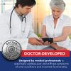 Dr. Arthritis Doctor Developed Copper Wrist Brace/Wrist Wrap/Carpal Tunnel/Wrist Support/Wrist Splint/Hand Brace -F.D.A. Medical Device & Doctor Handbook-Night Support for Women Men-Right & Left hands (Single)