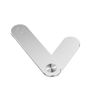 Laptop Side Mount Clip–Magnet Dual Screen Phone Holder Adjustable Bracket Stand