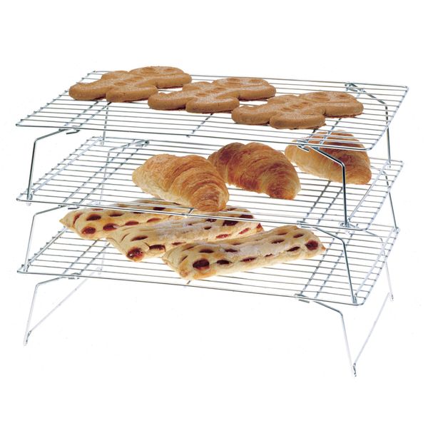 Norpro 3-Tier Stackable Cooling Rack Set, 12.5 x 18/32cm x 45.5cm