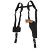 New Barsony Vertical Shoulder Holster w/Speed-Loader Pouch for Ruger GP100 Right