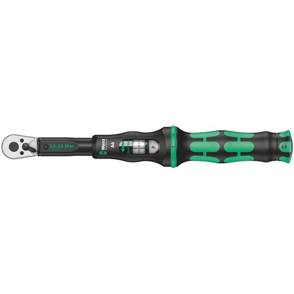 Wera Click-Torque A6 Torque wrench Hex 2 5-25 Nm