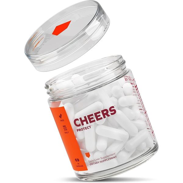 Cheers Protect | Daily Liver Supplement for Drinkers/Increase Glutathione Levels