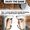 Improved Replacement Wrist Wraps for Oculus Quest 2 Gen Controller, Reflective Hand Straps with Resin Black Stopper, Replacement Adjustable Wrist Lanyards for Oculus Controller Orange