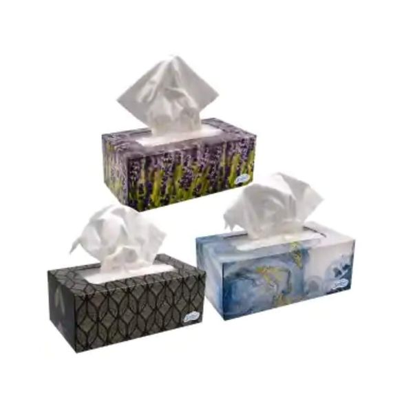 Scotties 2-Ply Facial Tissues, 148 Sheets Per Box 3-Pack (Box Design May Vary)