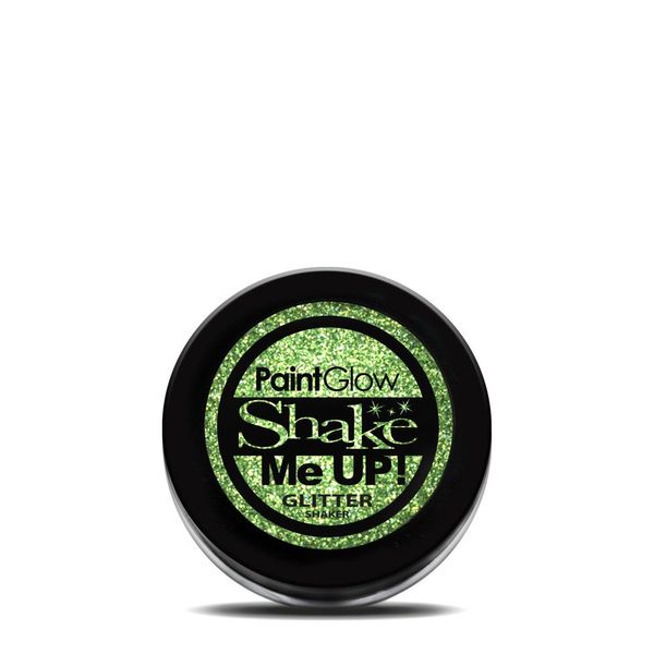 PaintGlow, Holographic Glitter Shaker, Aqua Green, 5g