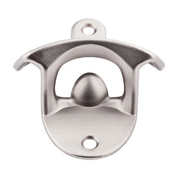 National Hardware N338-104 Zinc Die Cast Satin Nickel Bottle Opener (Pack of 5)