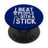 Cool Lacrosse Helmet and Stick Art PopSockets Adhesive PopGrip