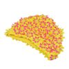 Medifier Swim cap Floral Petal Retro Style Bathing Caps for Women Yellow