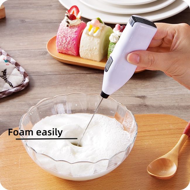 Stainless Steel Mini Egg Beater Kitchen Household Hand-held Cream