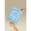 3M WL854C Scotch Display Pocket, Plastic, for 8-1/2 x 11 Insert, Clear, 1/Each