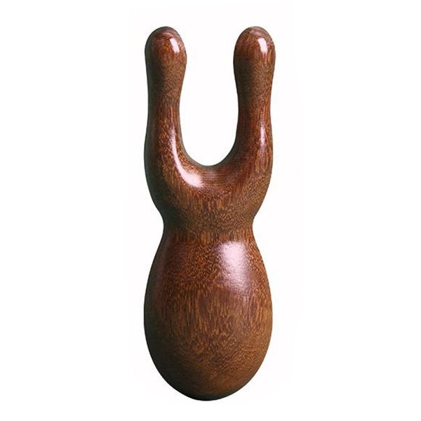 MIUPOO Holz Nase Brücke Augen Gesicht Kopf Massage Gesichtsroller,Massagestäbchen，Gesicht Augen Massagewerkzeug ,1 Stück
