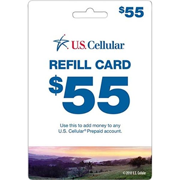U.S. Cellular - $55 Refill Card (Mail Delivery)