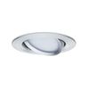 Paulmann Coffer, zinc, 6.8 W, Turned Aluminium