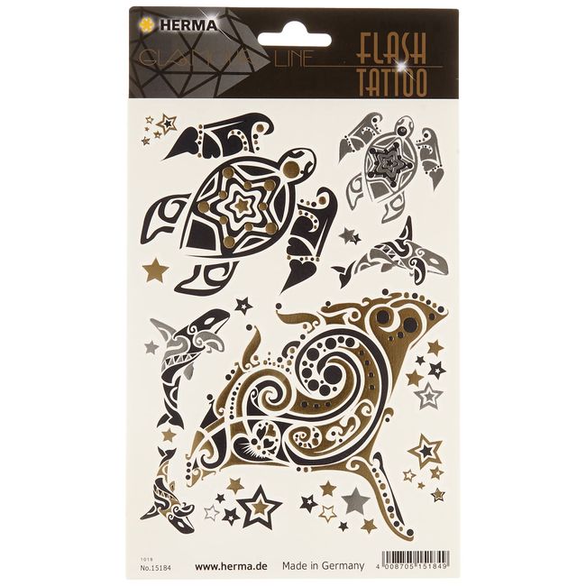 Herma Glamour Line Flash Tattoo Okyanuslar