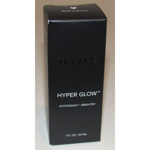 DIME Hyper Glow Serum 1 Oz 30 mL Full Size NIB SEALED Brightening + Antioxidant