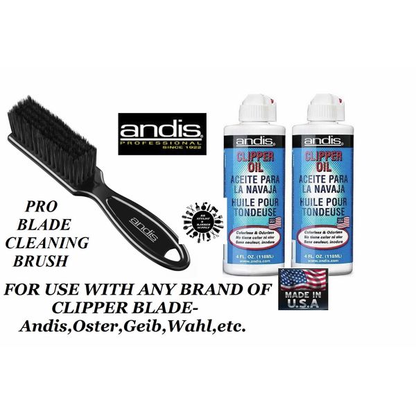 2-ANDIS Lubricating CLIPPER&TRIMME