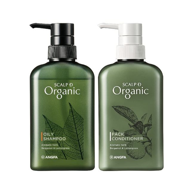 Scalp D Organic Shampoo, Men's Conditioner, For Oily Skin