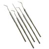 5 Pack Precision Dental Probe Straight, Single, Hook, Triple, Long Double