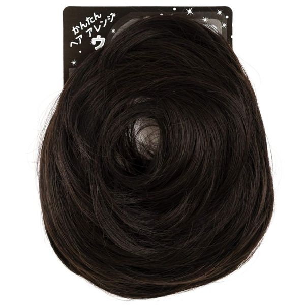 Hero Wig Pony Chignon Wig Rich Black L60