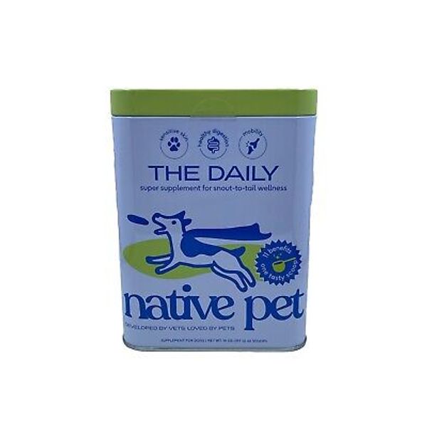 Native Pet the Daily Dog Supplement 11 in 1 Dog Multivitamin for Dog Health 14oz