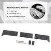 Black Rear Tailgate Louver Vent Panels Covers Kit for 4Runner 2010+ Accessories