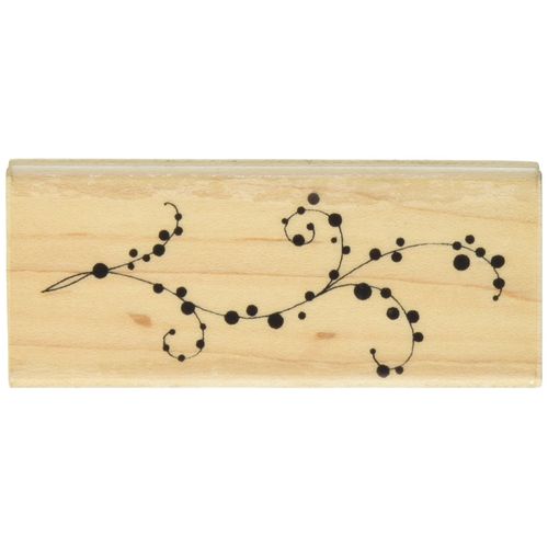Penny Black Blushing Berries Wood-Mounted Stamps