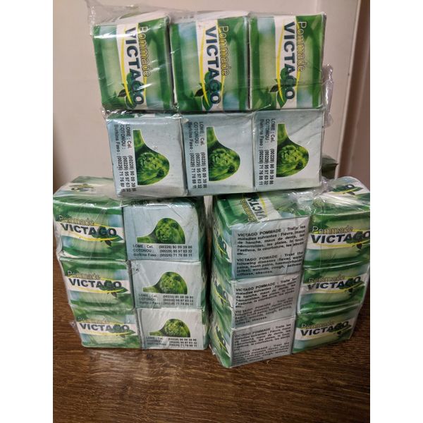 6 Pieces Victago Pomade 100% Natural / in box/Full/ Medium size