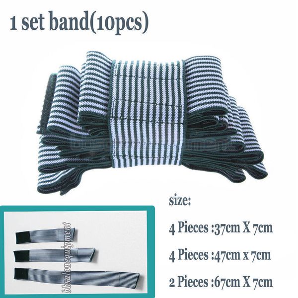 3 sizes Stretching Bands for Microcurrent Body Slimming Beauty Salon Equipment