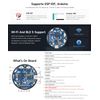 Waveshare ESP32-S3 1.75inch AMOLED Round Touch Display Development Board, 32-bit LX7 Dual-core Processor, 466×466, QSPI Interface, Onboard Dual Digital Microphones Array, ESP32 with Display