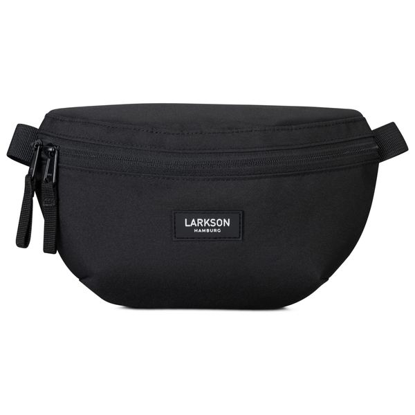 LARKSON Bum Bag Women & Men Black - Finn - Bumbag for Outdoor Travel City - Fashion Waist Packs Festivals - Fanny Pack - Water-Repellent