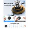 Multi Charging Cable Retractable 5in1 Retractable USB C Cable 100W USB A/C to US