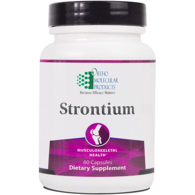 Ortho Molecular Product Strontium - 60 Capsules