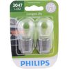 Philips 3047LLB2 3047 LongerLife Miniature Bulb, 2 Pack