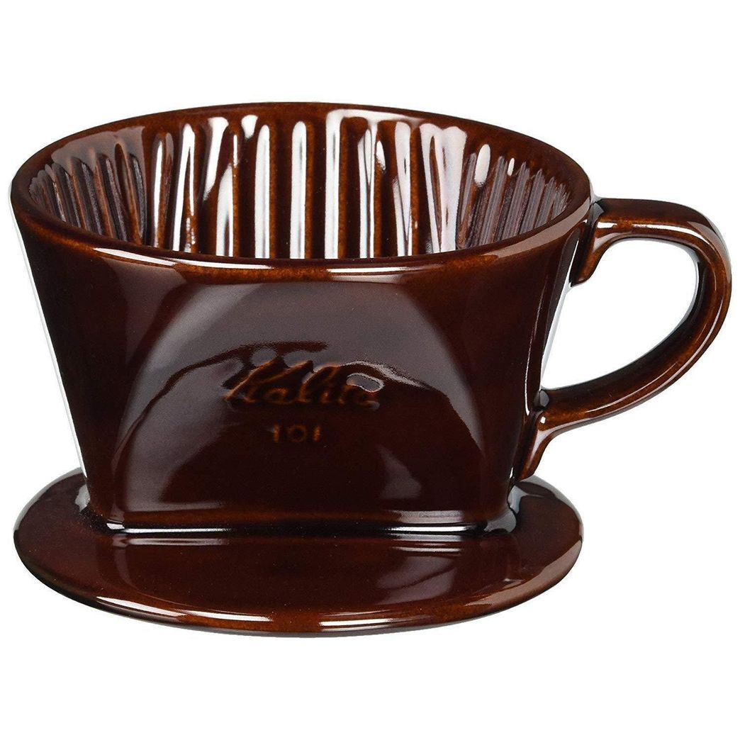 Kalita Ceramic Coffee Dripper 101 Brown