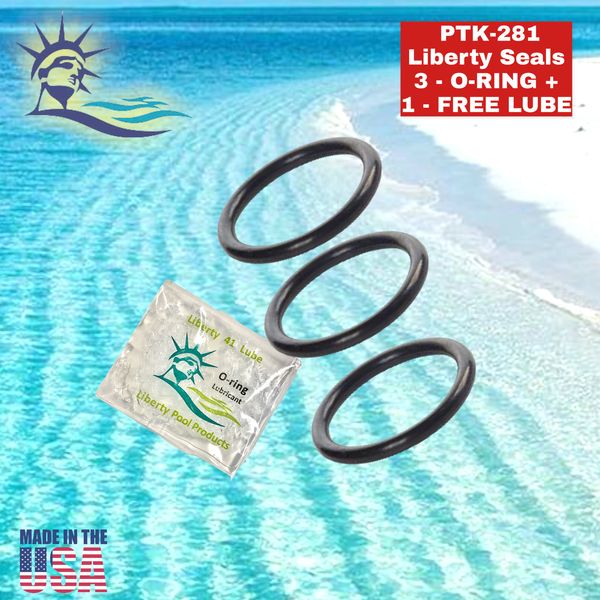 3-PACK - PTK-281) Filter O-ring  Replacement For John Mansville JM & Amitek  