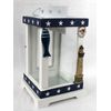 Maritime Lantern Wood/Glass/Metal 23 cm Height Lighthouse