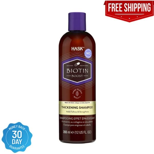 Hask Biotin Boost Thickening Volumizing Daily Shampoo with Collagen & Invigorati