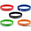 Max Petals 5 Pack - Blood THINNER Silicone Bracelet Wristbands