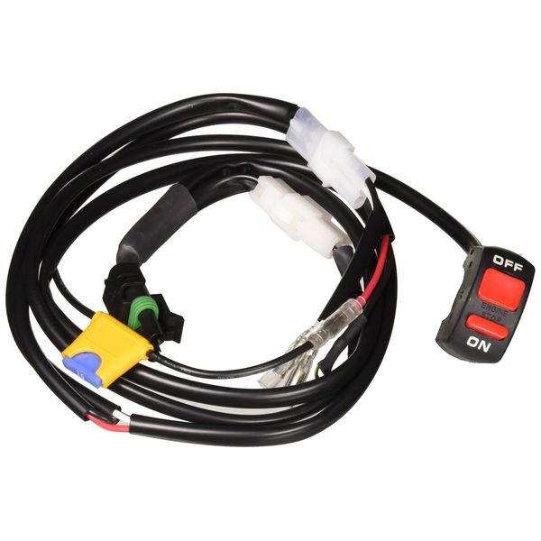Baja Designs, 611049, Wiring Harness & Switch, Black, Off Road Bikes (Universal), Single