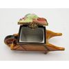 Limoges Box - Wheel Barrow and Flowers