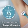 Gillette Venus Smooth Women's Razor Blades - 4 Refills (Packaging May Vary)