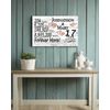 Personalized 17 Year Anniversary Gift – Custom Names | Solid Wood “Forever More”