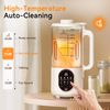 50oz Electric Nut Milk Maker w/ Delay Start Keep Warm, Bean Nut Milk Juice Maker