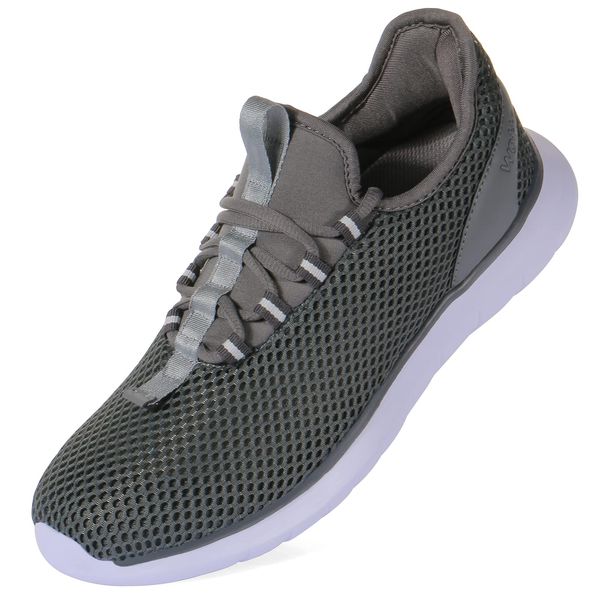 Ducan Men's Sneakers, Walking Shoes, Mesh, Lightweight, Breathable, Casual, No Stuffy, Mesh Shoes, 9.8 - 11.8 inches (25.0 - 30.0 cm), Commuting to Work, Everyday Wear, Water Shoes, Anti-Slip,