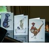 Bryn Parry Pheasant shooting greeting card with envelope The Veteran.