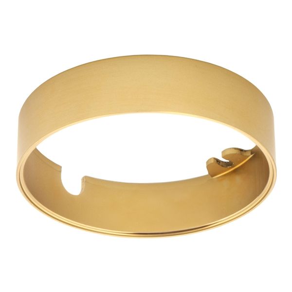 Leyton Lighting DLD-BBR-Ring Mainot Surface Mount Adapter, Brushed Brass