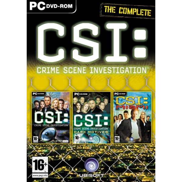Crime Scene Investigation Triple Pack (PC DVD ROM)