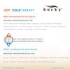 Bucky Hot & Cold Therapy Spa Collection, Eye Mask, Aqua