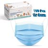 10/50/100 Pcs Kids Children Blue 3-Ply Disposable Face Mask Earloop Mouth Cover