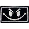 Evil Smile Face Glow in the Dark Iron/Sew on Embroidered Patch
